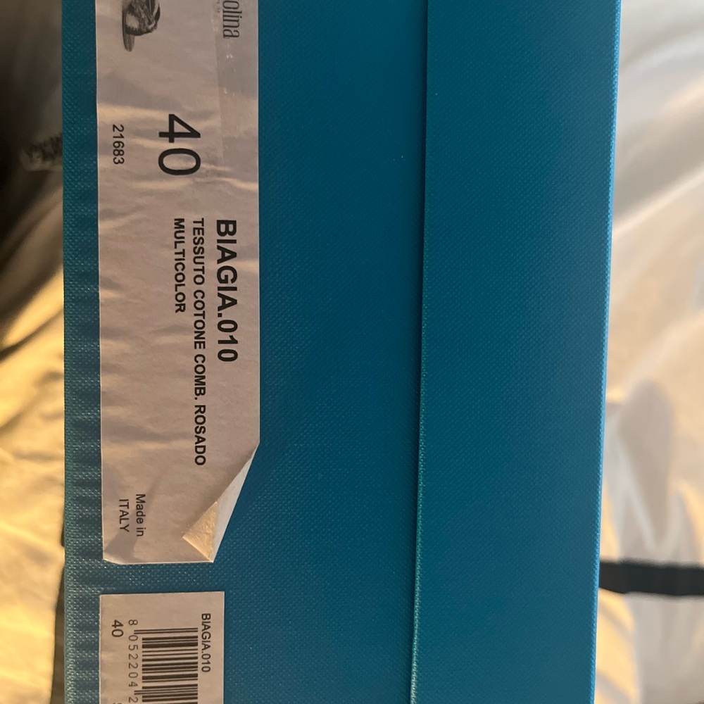 Almost new Antolina Paris pink woven block heeled open-toe sandals. With box. - Picture 5 of 8